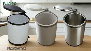 Nisko trash can system#trashcans #wastebin